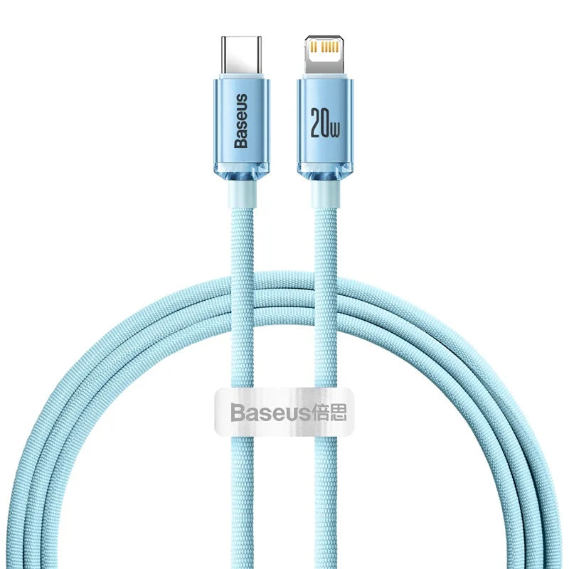 USB Type C PD 20W Cable for Iphone 14 13 12 Pro X 8 Fast USB C Cable for Iphone Charging Cable USB Type C Cable Wire Code