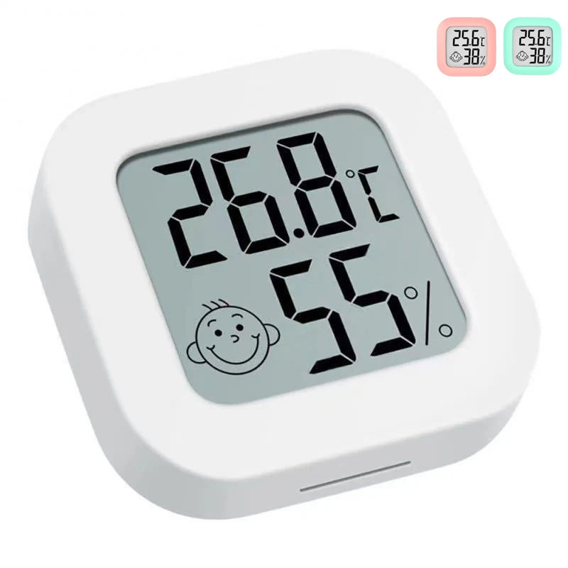 LCD Digital Thermometer Hygrometer Indoor Room Electronic Temperature Humidity Meter Sensor Gauge Weather Station for Home