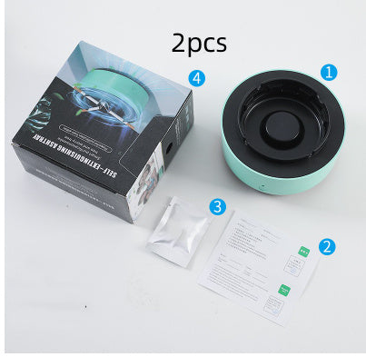 Smoke Removal Air Purification Ashtray Anion Purification Practical Automatic Purifier Ashtray Portable Gadgets For Car Ashtray - Minedsy