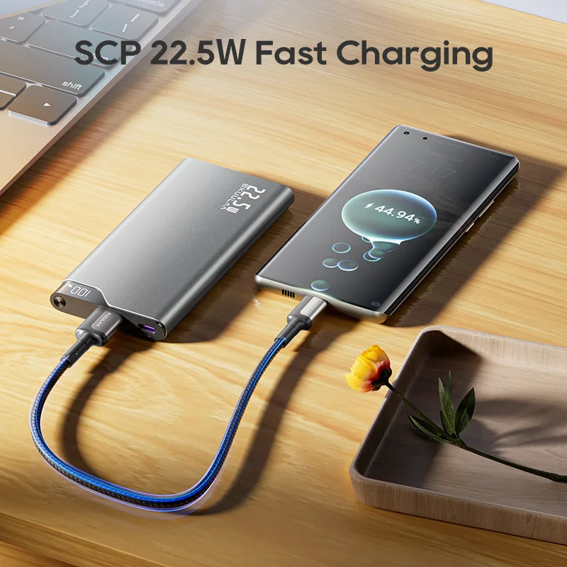 22.5W Power Bank 10000Mah Portable Charger Powerbank Fast Charging External Battery for Iphone16 15 14 Xiaomi Poweer Bank